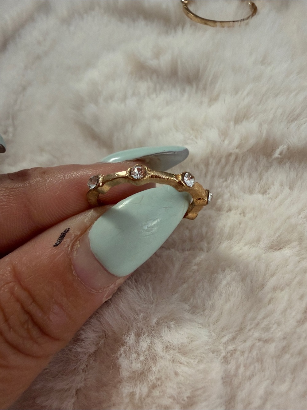 3/30$ Gold tone stacking rings - Picture 9 of 10